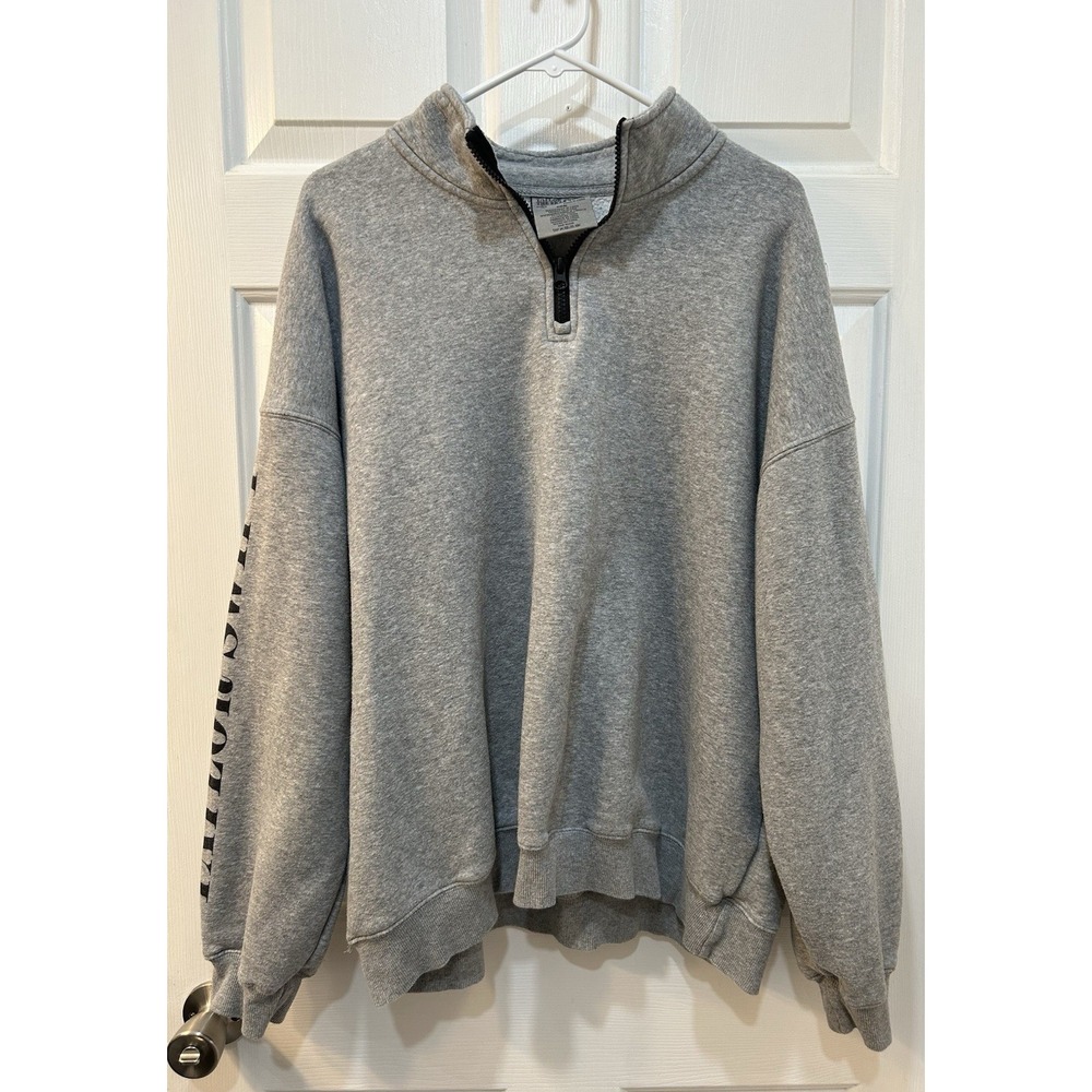 Taylor Swift Eras Tour 2023 Official 1/4 Zip Sweatshirt Authentic XL Spell out
